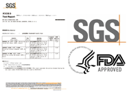 瑞商SGS-FDA 食品接触卫生合格认证报告